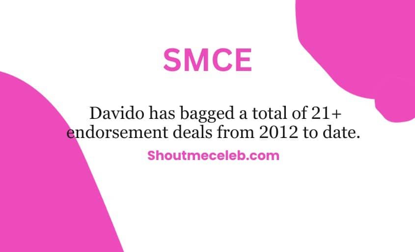 Davido Endorsement Deals