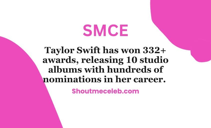 Taylor Swift total awards
